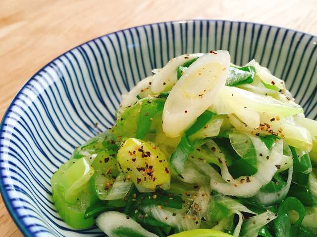 長ネギのナムル〜長ネギだけ!5分で副菜〜